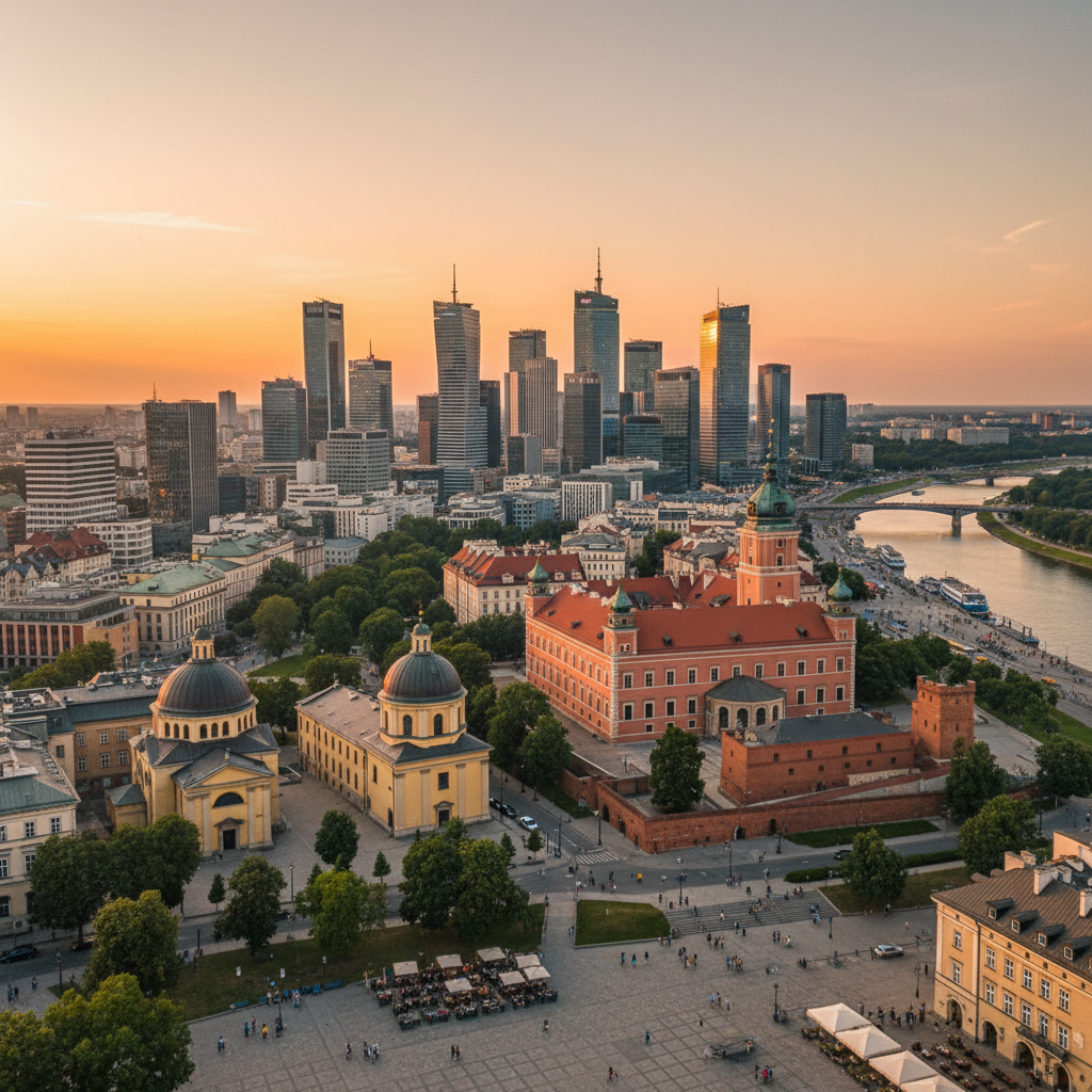 Warszawa: Fra krigens ødeleggelser til moderne metropol med kultur og innovasjon