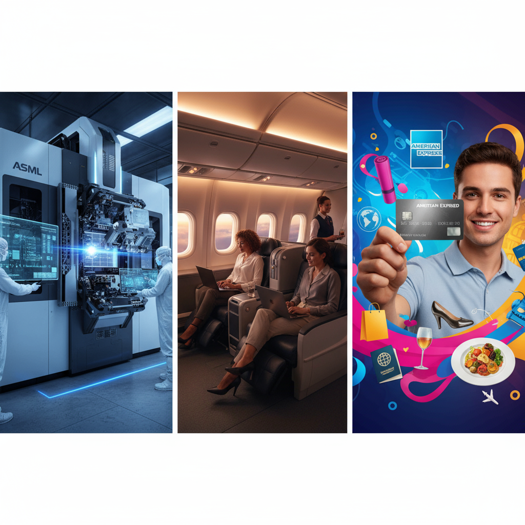 ASML, United Airlines & American Express Drive Growth via Innovation and Premium Segments
