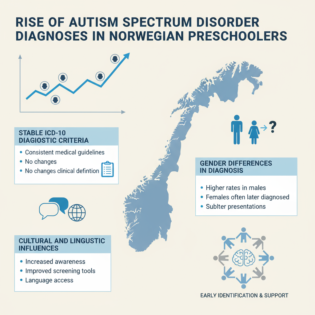 Rise of ASD Diagnoses in Norwegian Preschoolers: Stable Criteria and Influencing Factors