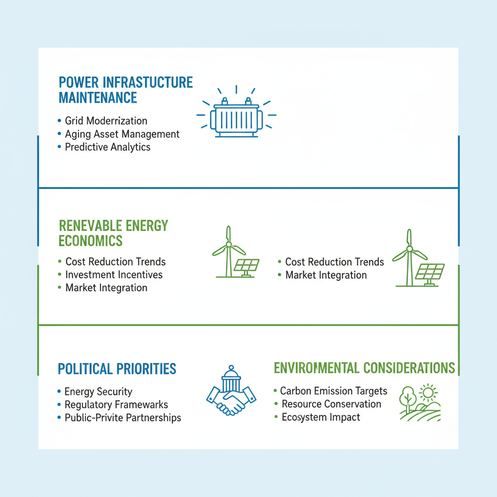 Vedlikehold, beredskap og tilstandskontroll i norsk kraftinfrastruktur