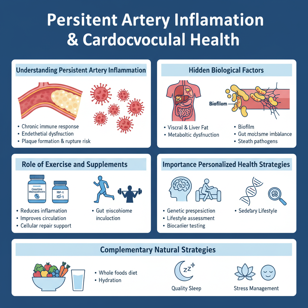 Persistent Artery Inflammation: Hidden Causes, Exercise & Supplement Solutions