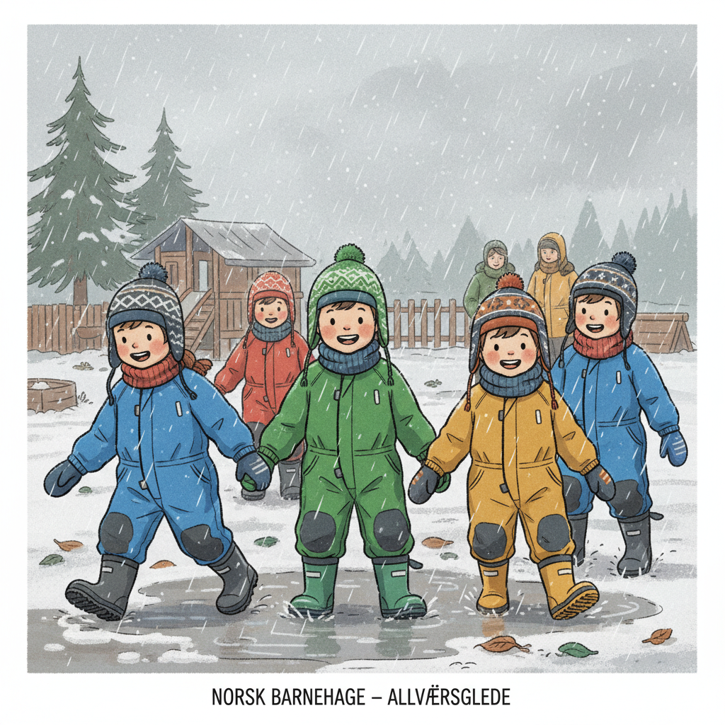 Norwegian Daycare Outdoor Clothing Guide for Immigrant Parents