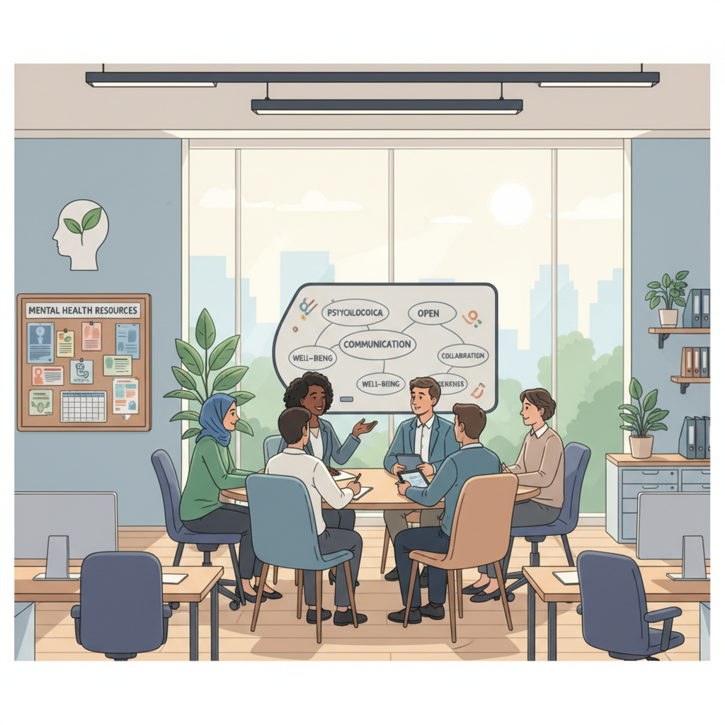 Leders rolle i forebygging av psykisk uhelse på arbeidsplassen