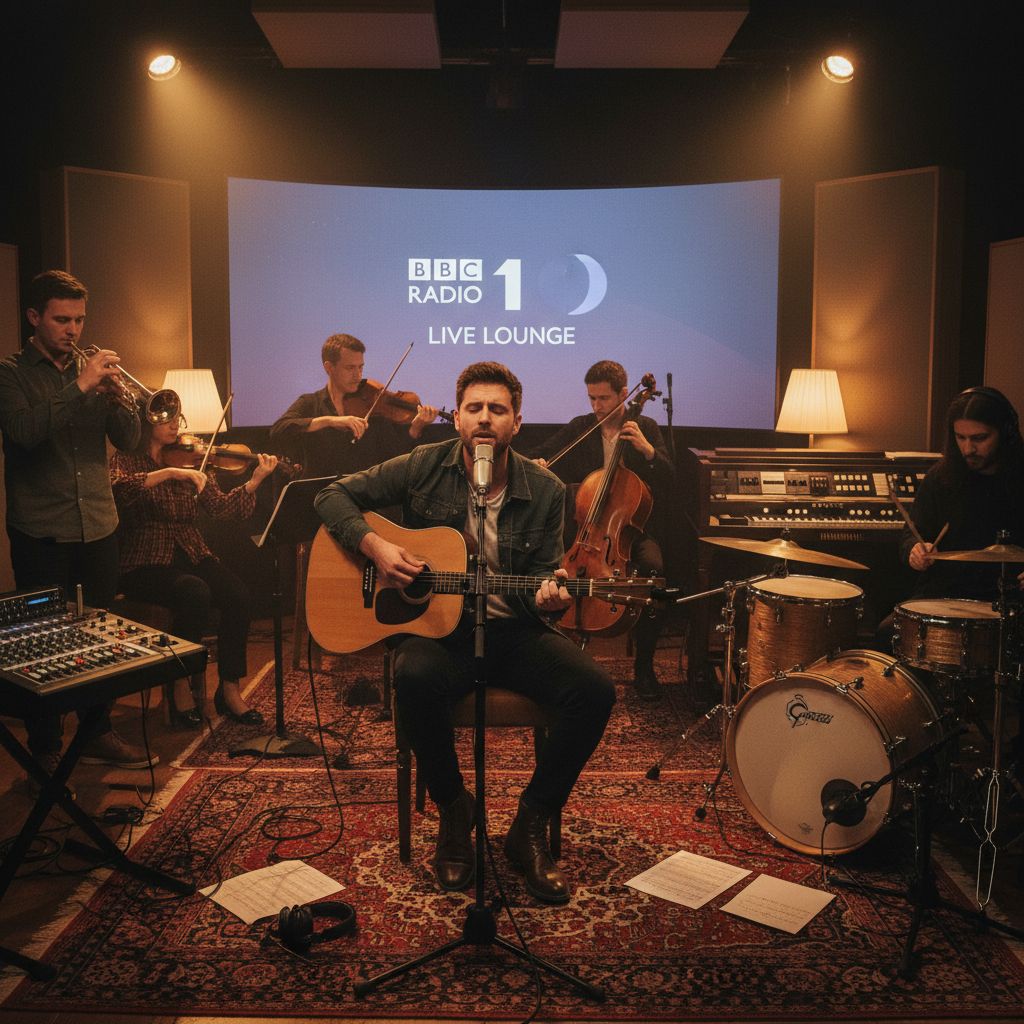 Lewis Capaldi’s Emotional Acoustic Cover of Paramore’s ‘Still Into You’ on BBC Radio 1 Live Lounge