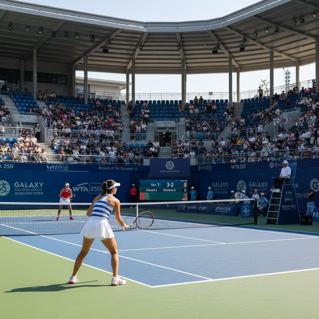Katie Volynets Favored in Round of 16 at Galaxy Holding Group Guangzhou Open
