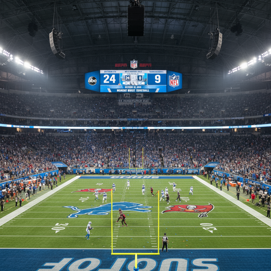 Detroit Lions Dominate Tampa Bay Buccaneers 24-9 in Week 7 NFL Showdown