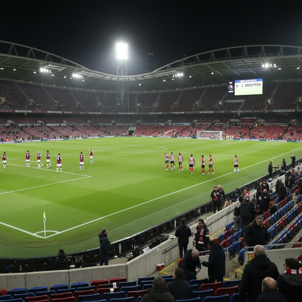 West Ham suffer fifth consecutive home defeat as Brentford claim first away win