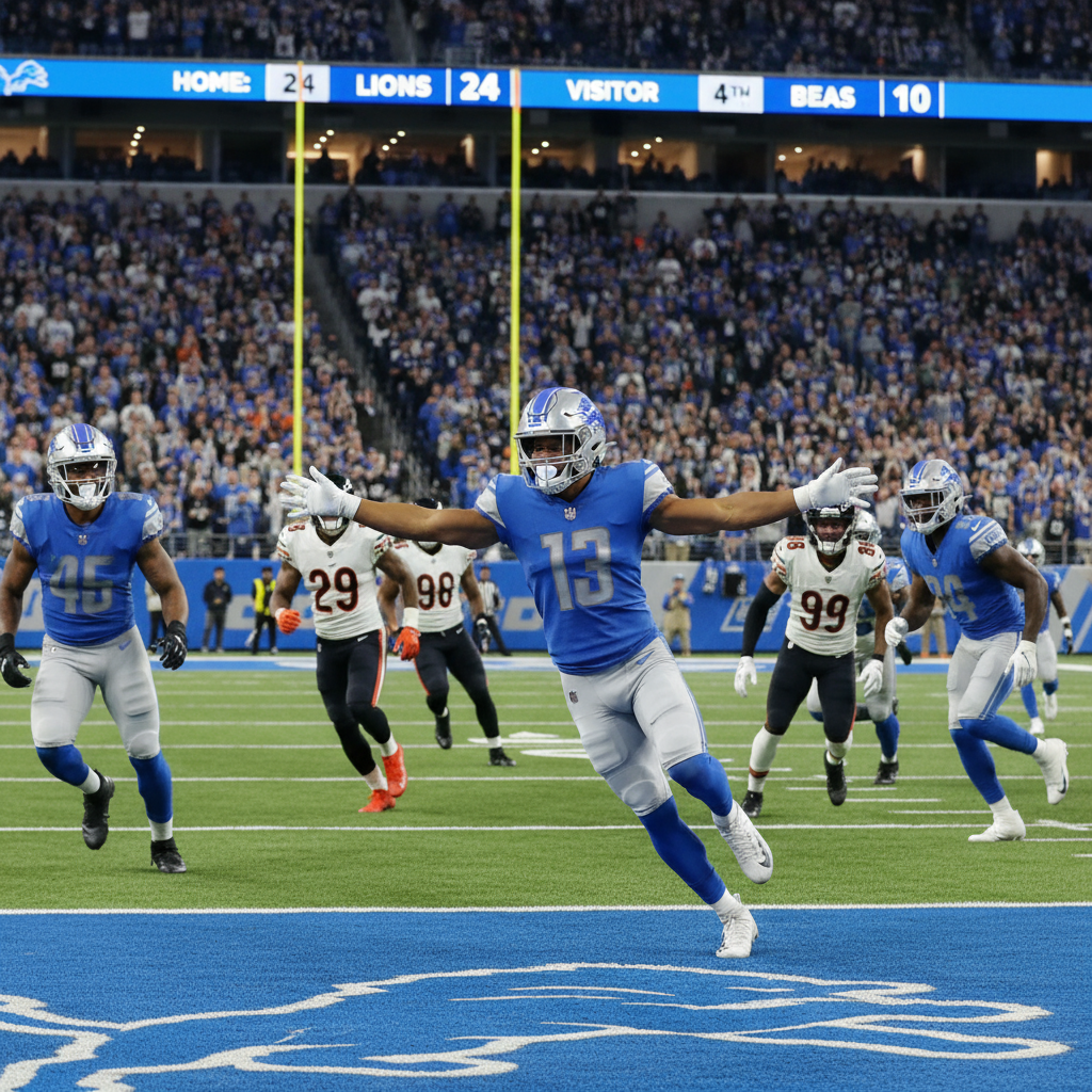 Jameson Williams' 2025 Season: Limited Targets and Frustration Amid Lions' Success