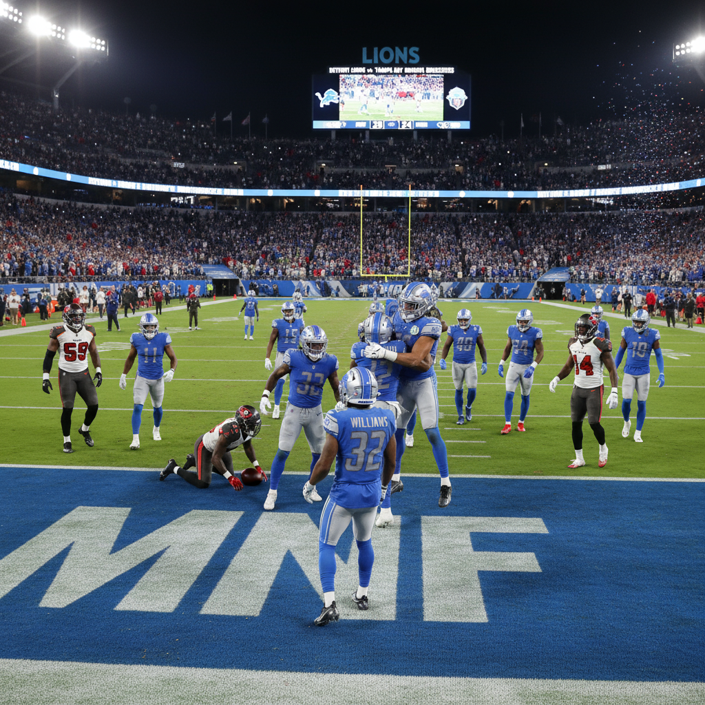 Detroit Lions Rally to Beat Buccaneers 24-9 Despite Suspensions and Injuries
