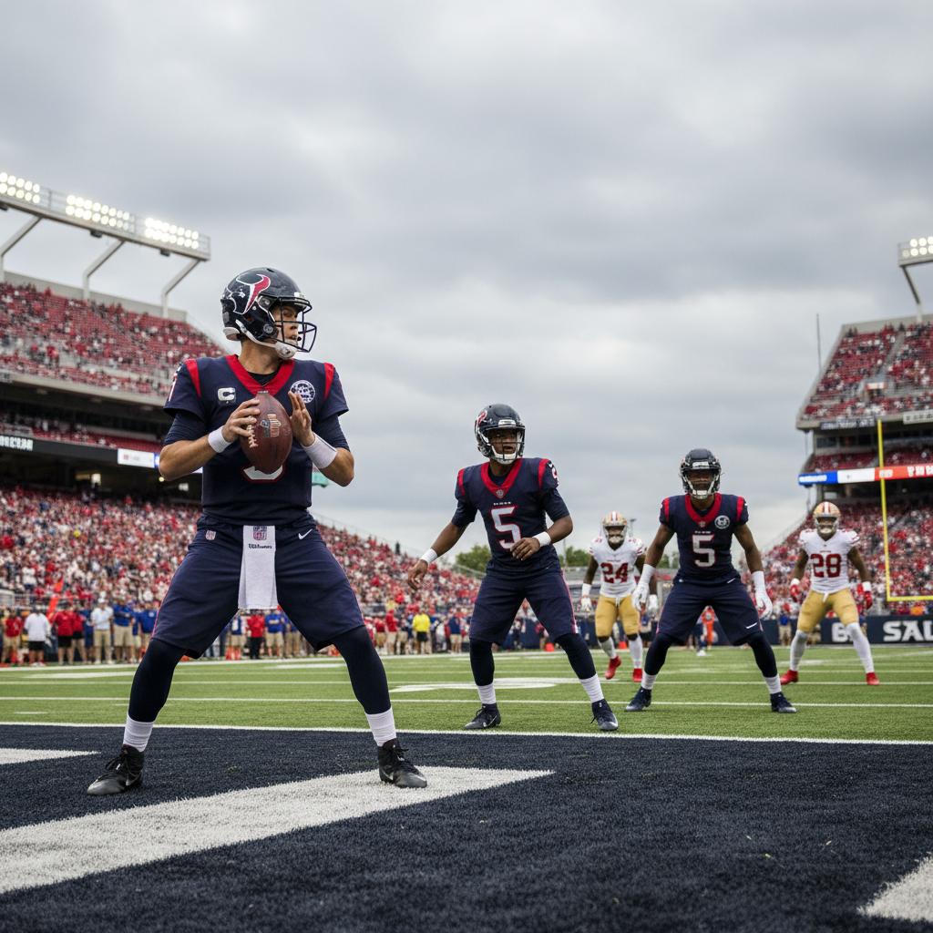 Texans WR Nico Collins Injured: Rookie Noel vs Higgins to Lead Offense