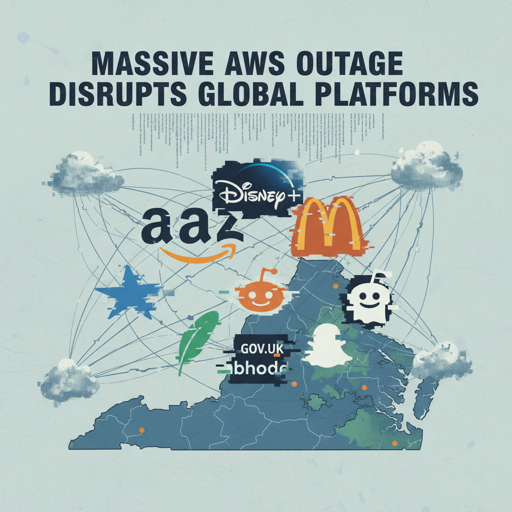 Sen. Elizabeth Warren Urges Breaking Up Big Tech After Massive AWS Outage Disrupts Major Platforms