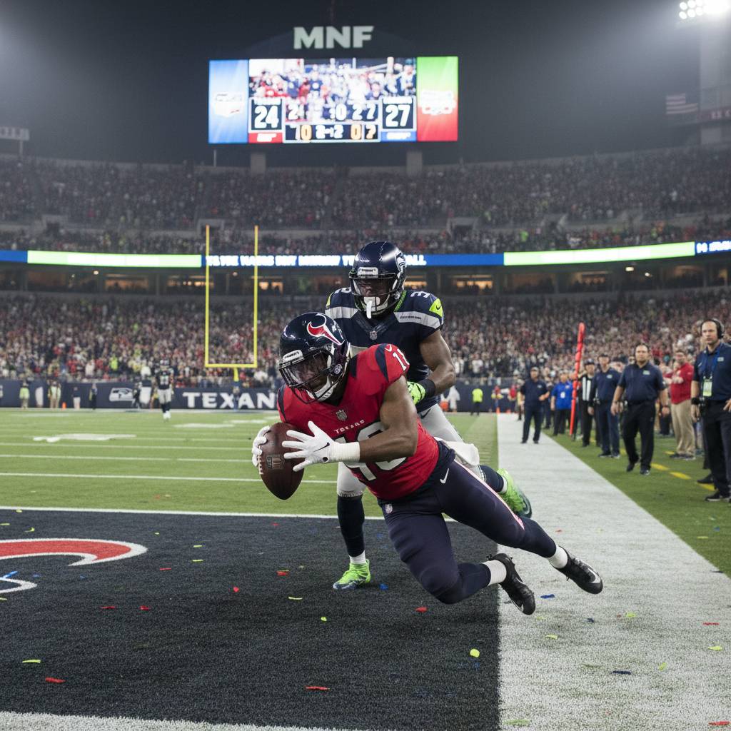 Houston Texans’ 2025 struggles deepen with Nico Collins’ concussion and offensive woes