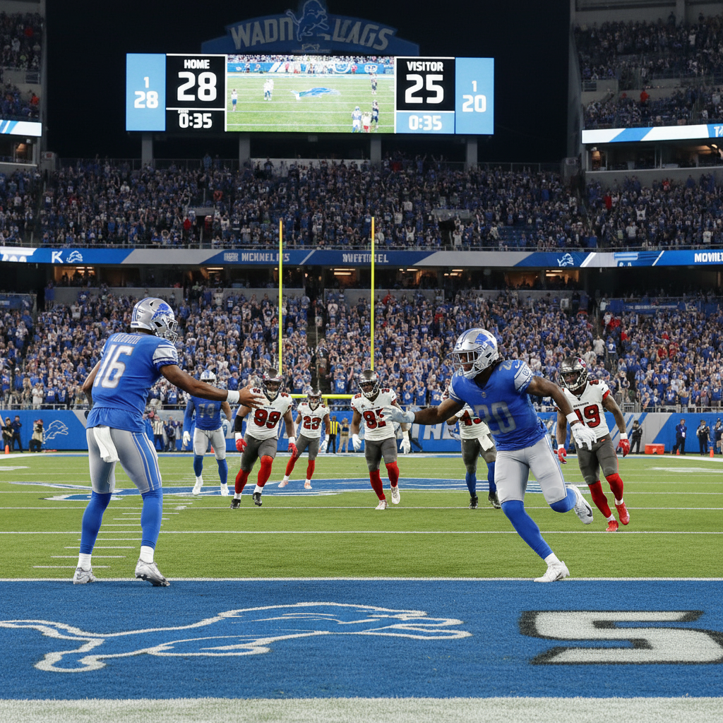 Detroit Lions’ Running Back Duo Gibbs and Montgomery Dominates NFL Ground Game