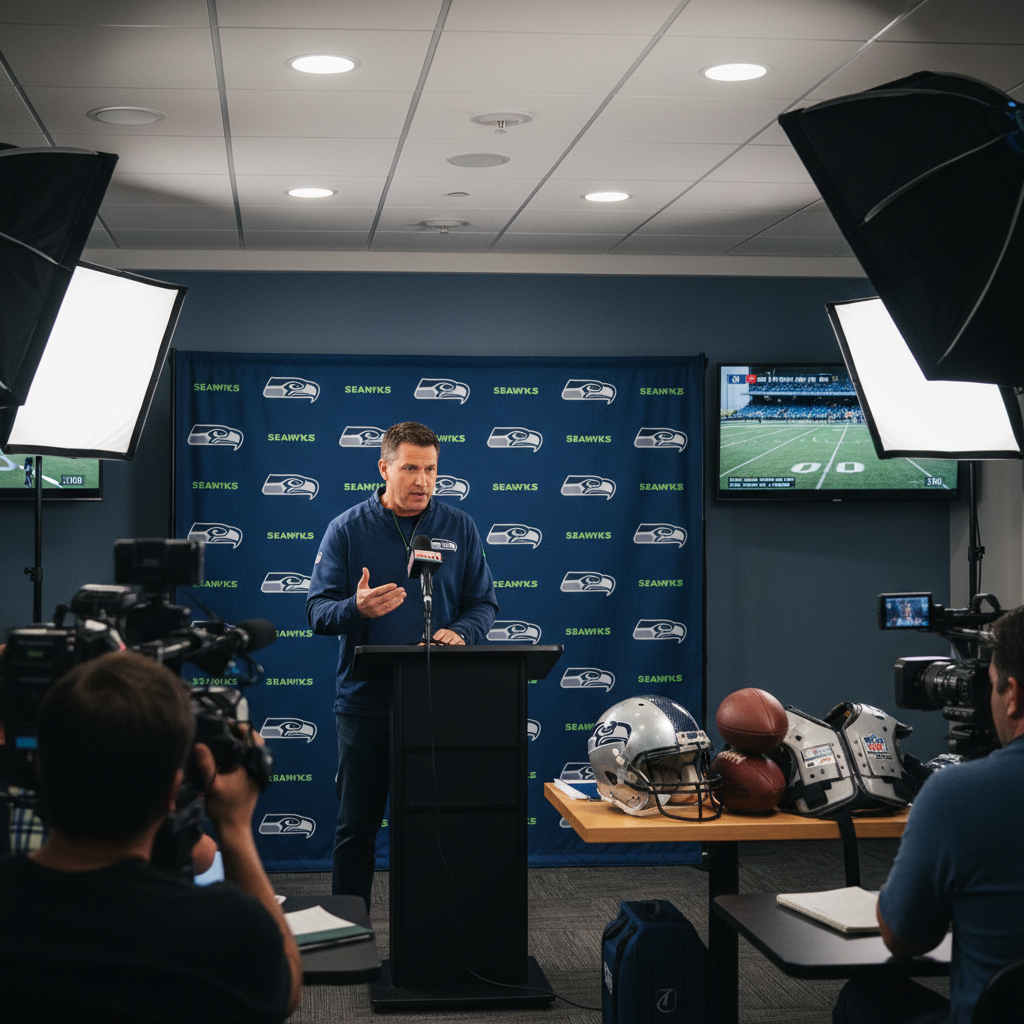 Seahawks Offensive Coordinator Klint Kubiak on Balancing Creativity and Discipline in 2025 Season