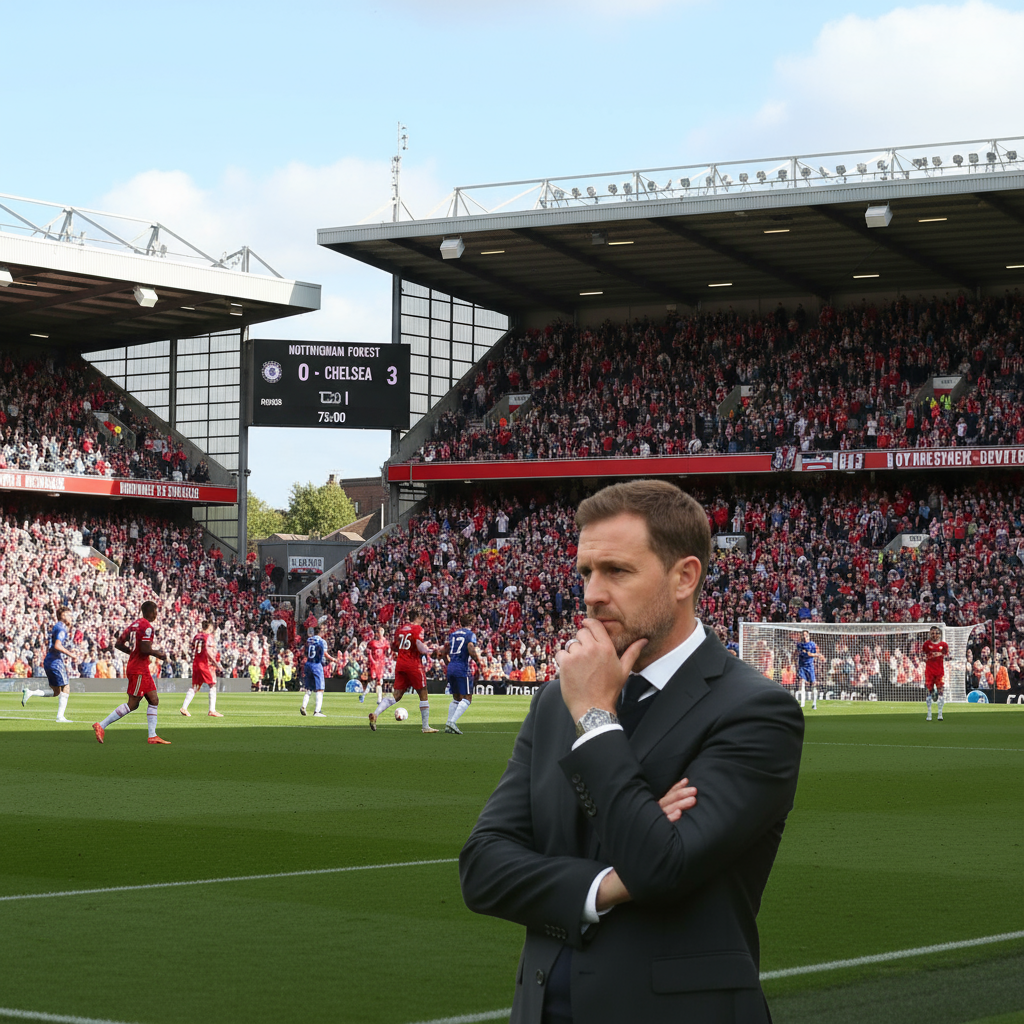 Nottingham Forest sparker Ange Postecoglou etter tap mot Chelsea i Premier League