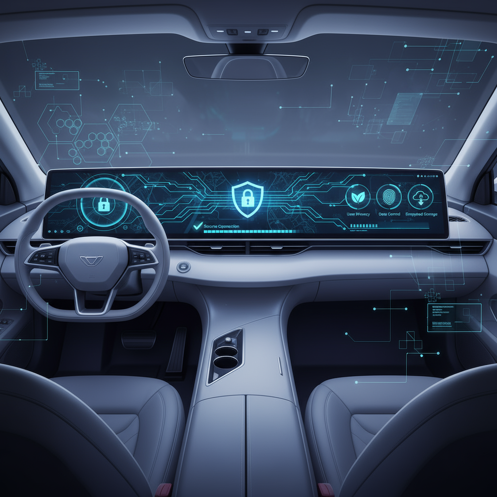 Cybersikkerhet og personvern i tilkoblede biler: utfordringer og løsninger