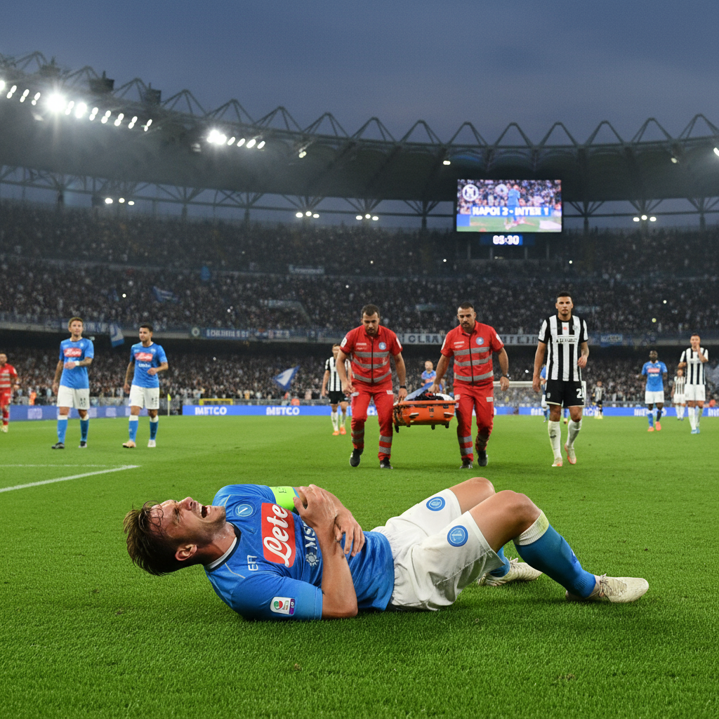 Kevin De Bruyne’s Napoli Penalty Goal Marred by Hamstring Injury in Serie A Clash
