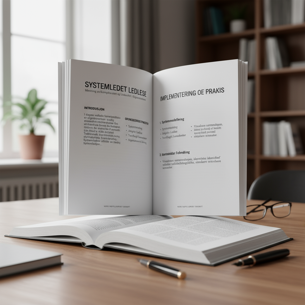 Systemledelse for kompleksitet og usikkerhet i organisasjoner