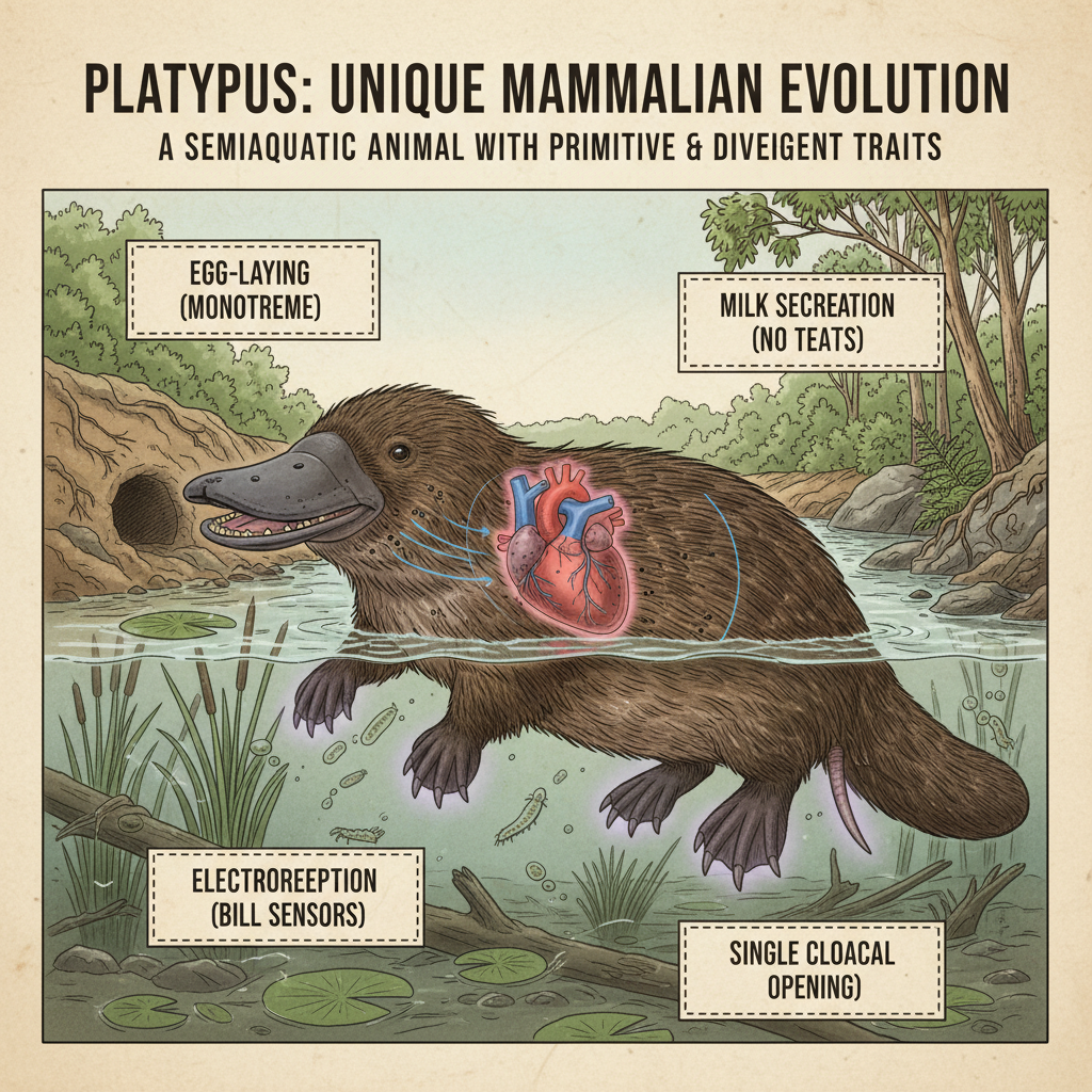 Platypus Biology: Unique Egg-Laying Mammal with Electroreception and Venom