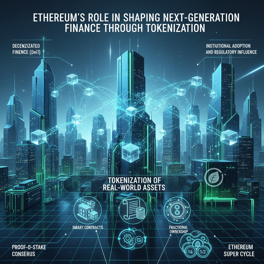Ethereum and Tokenization: Shaping the Future of Finance with DeFi and Institutional Adoption