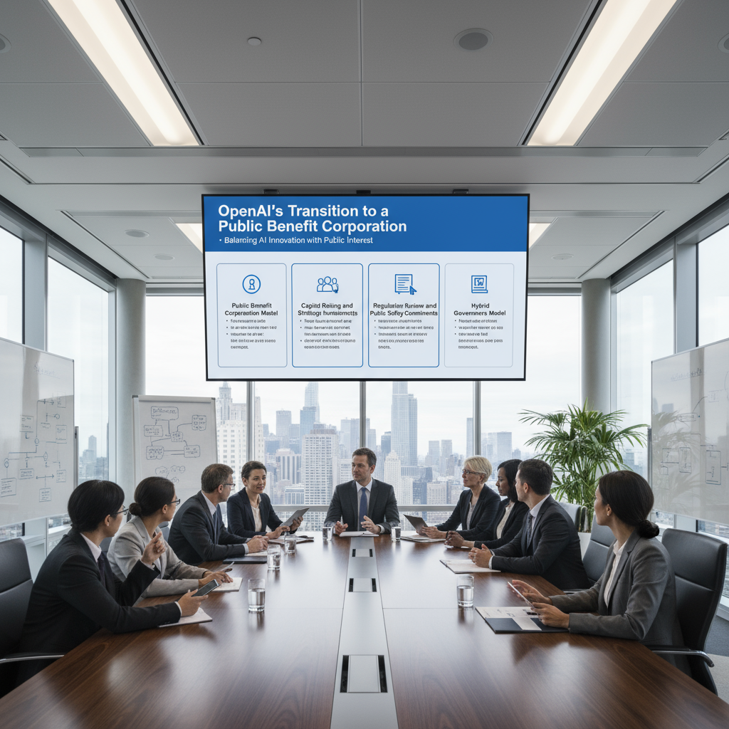 OpenAI's Transition to a Public Benefit Corporation Balances AI Innovation and Public Interest