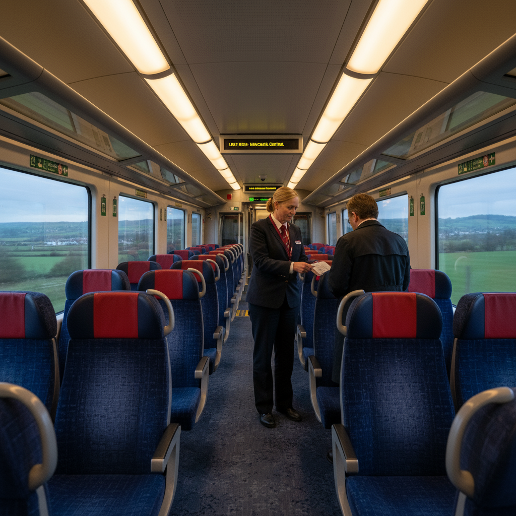 Knivstikking på tog mellom Doncaster og London etterforskes som antiterror