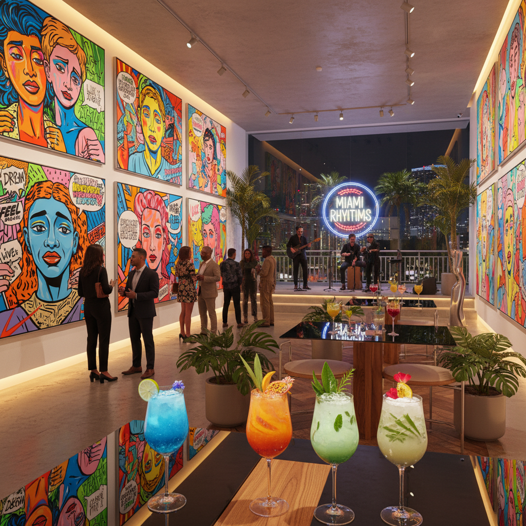 Marcus Suarez Pop Art 2025 Collection Celebrates Resilience at Lucali Miami