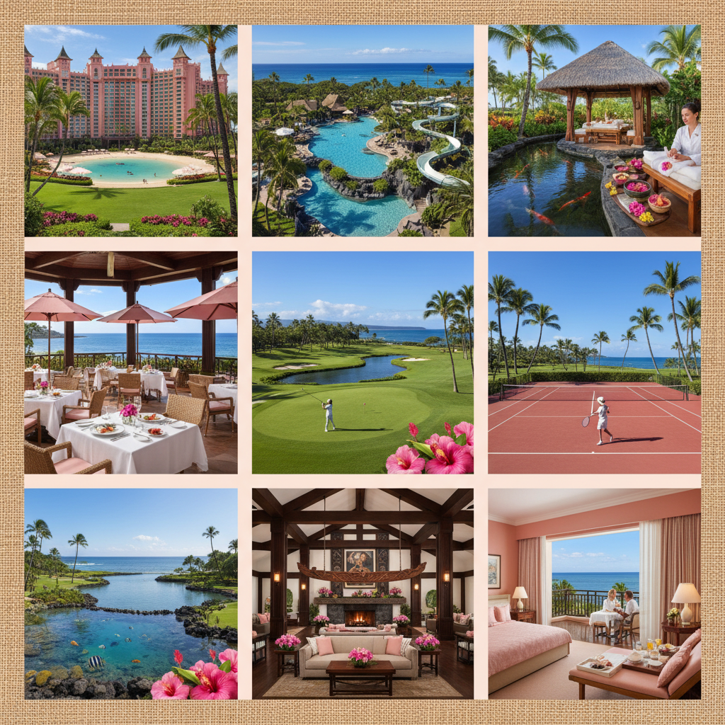 Iconic Luxury Resorts in Hawaii Featuring Polynesian Architecture and Premium Hospitality