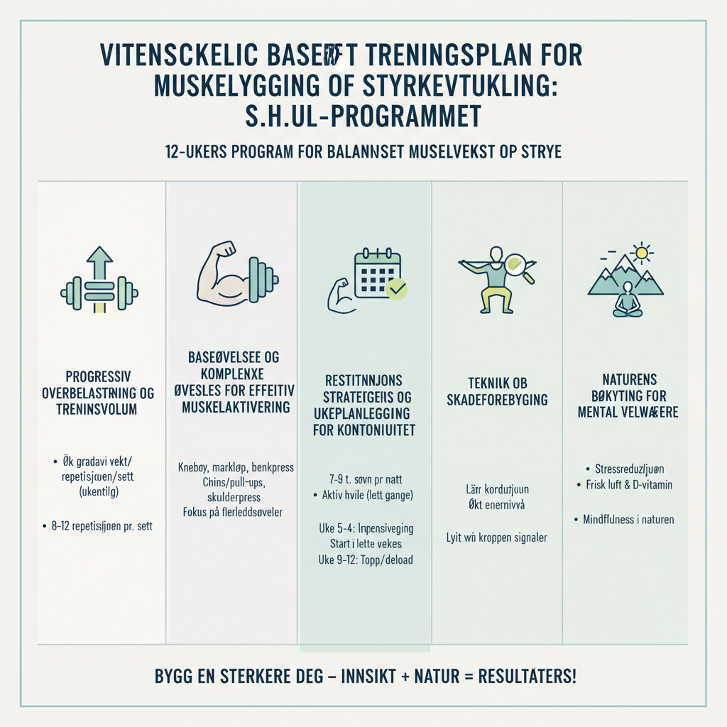 Vitenskapelig treningsplan for muskelbygging og styrke – S.H.U.L-programmet