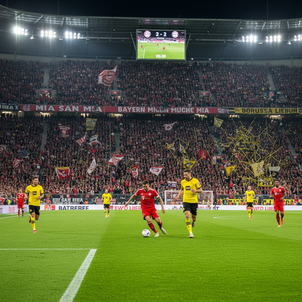 Oavgjort i Bundesliga: Bayern München 2–2 Borussia Dortmund med Waldemar Anton-kvittering