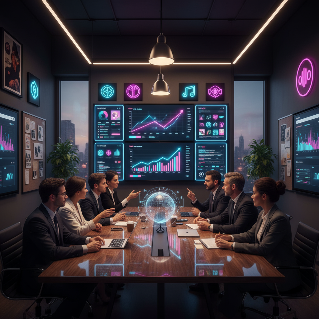 Music Industry Leadership Changes and Strategic Shifts in Digital Era