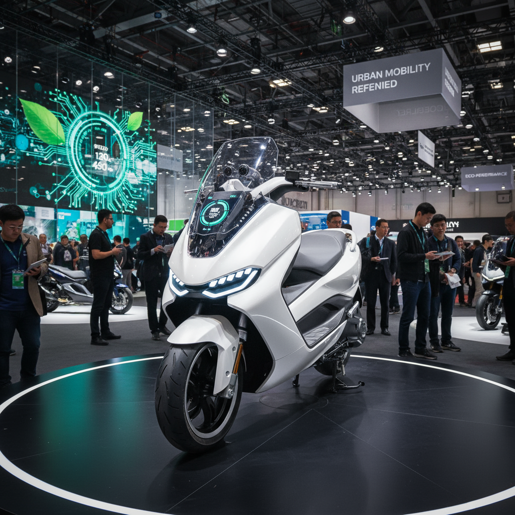 NIU Concept 06 Electric Maxi Scooter: Smart, Safe, and Sustainable Urban Mobility