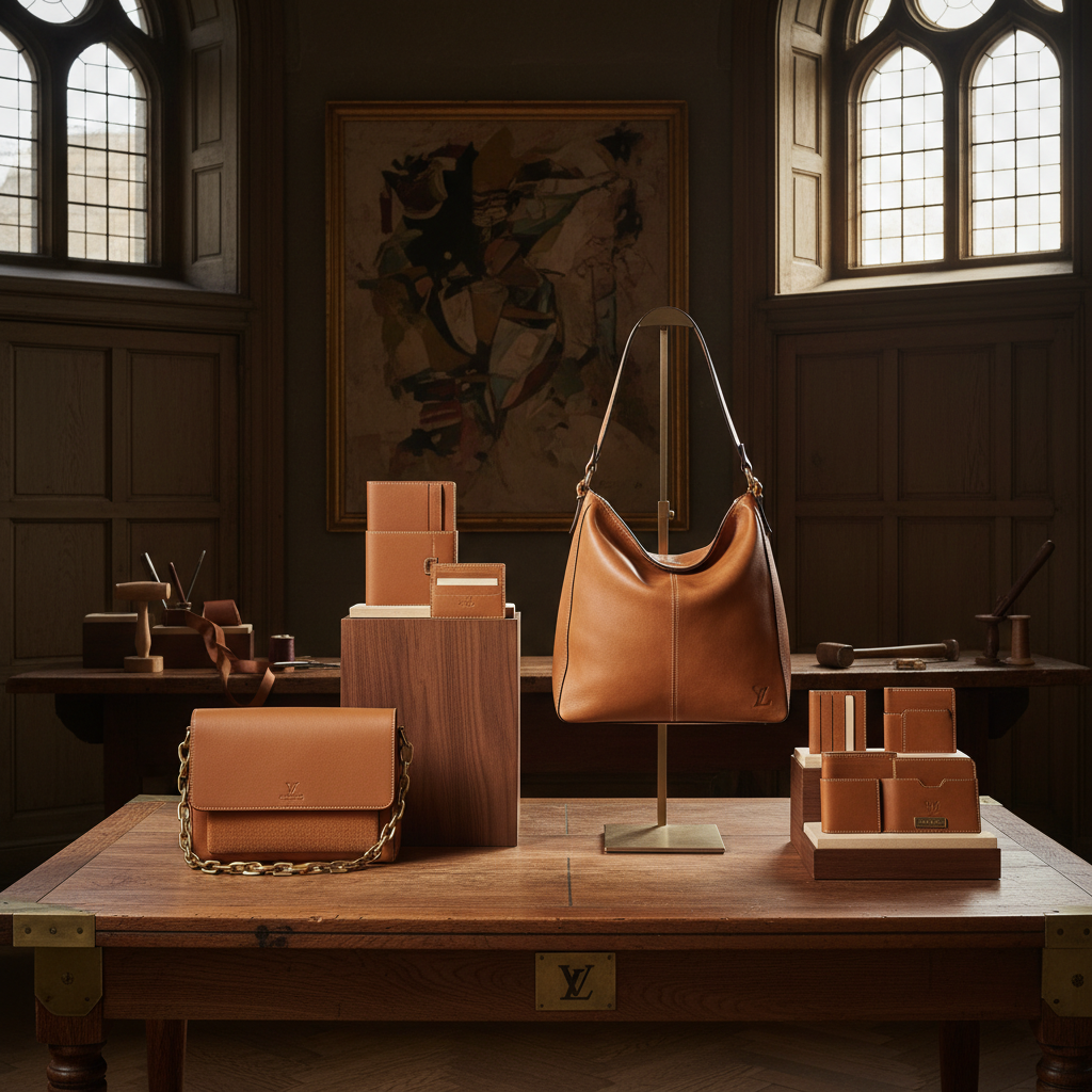 Louis Vuitton Touch: Luxury Men’s Leather Accessories with Heritage Craftsmanship