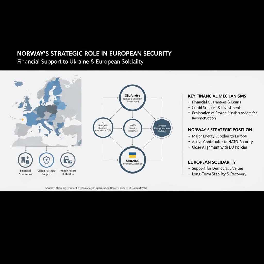 Norges strategiske rolle i europeisk sikkerhet gjennom lån til Ukraina