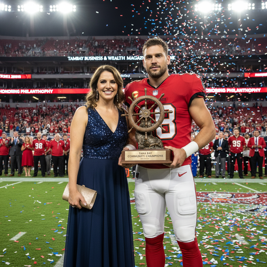 Baker Mayfield Leads Buccaneers & Honored for Tampa Bay Philanthropy