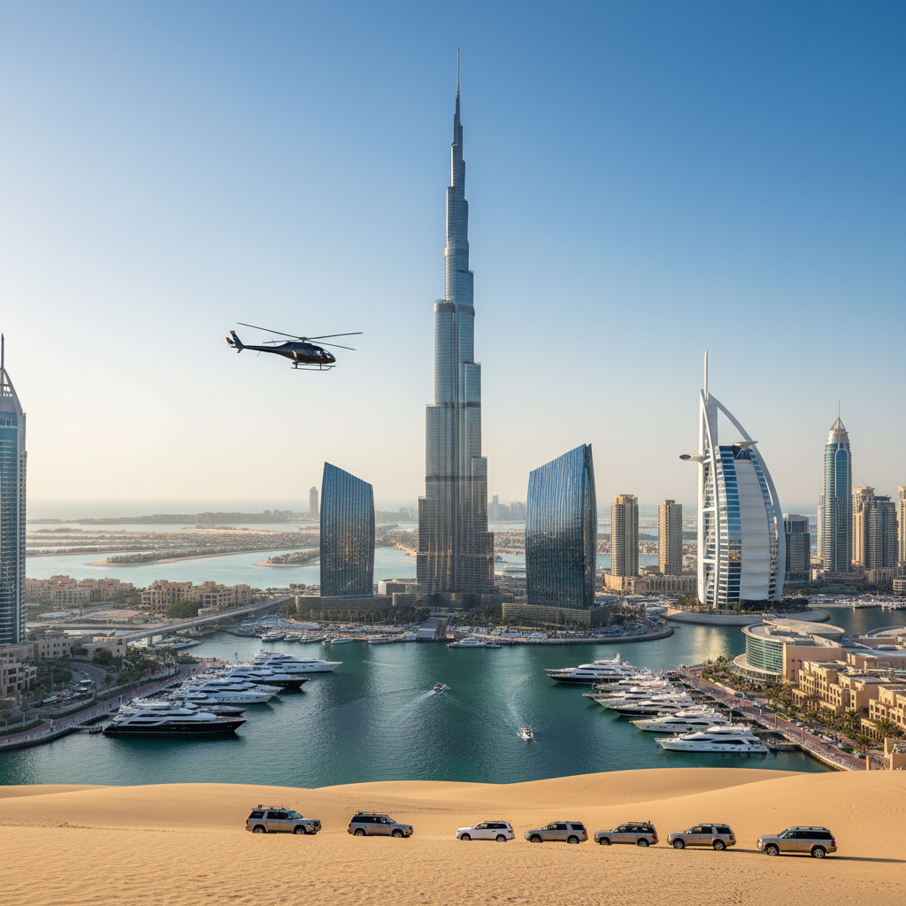 Dubai Luxury Tourism: Iconic Landmarks, Fine Dining & Exclusive Experiences