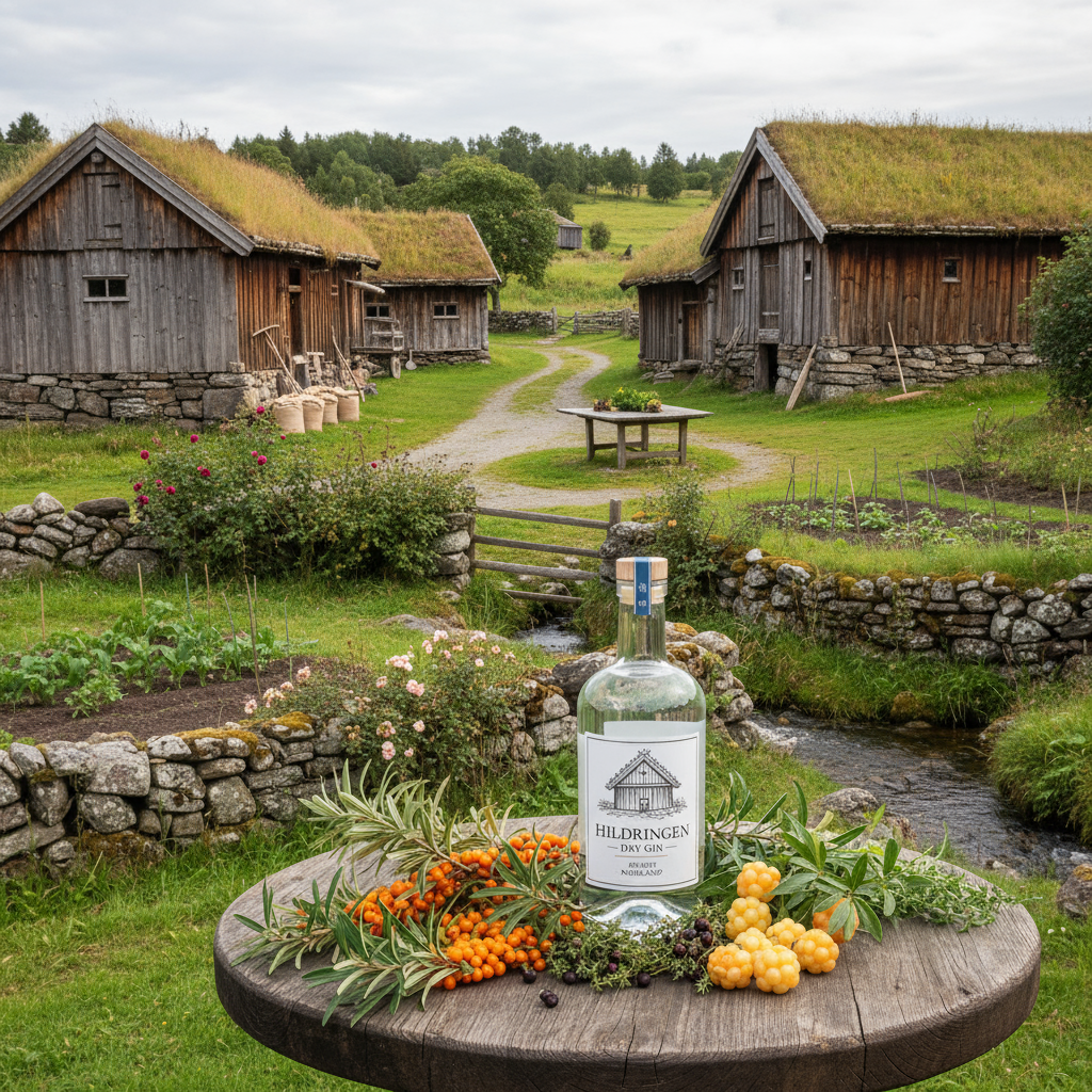 Hildringen Dry Gin: Nordnorsk håndverksgin med unike botaniske smaker