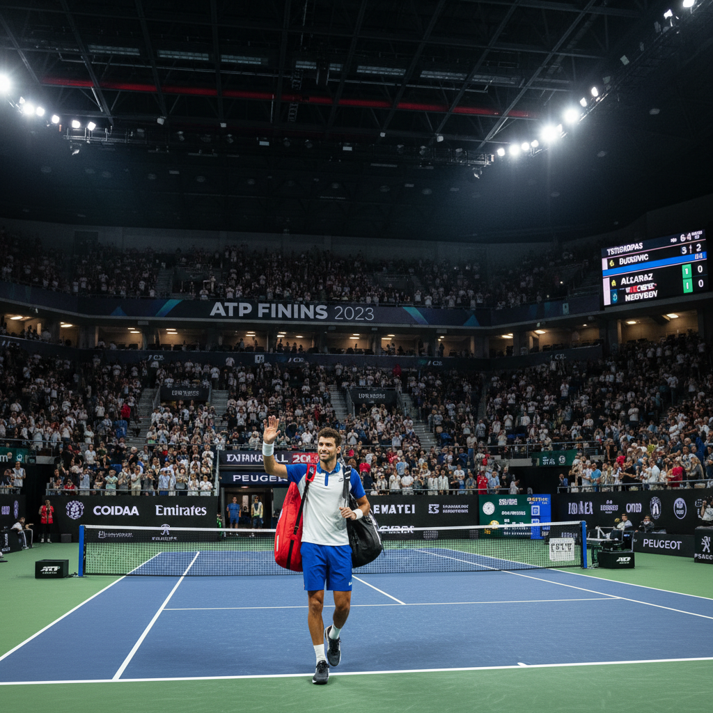 Casper Ruud overrasket som reserve i ATP-sluttspillet i Torino 2023