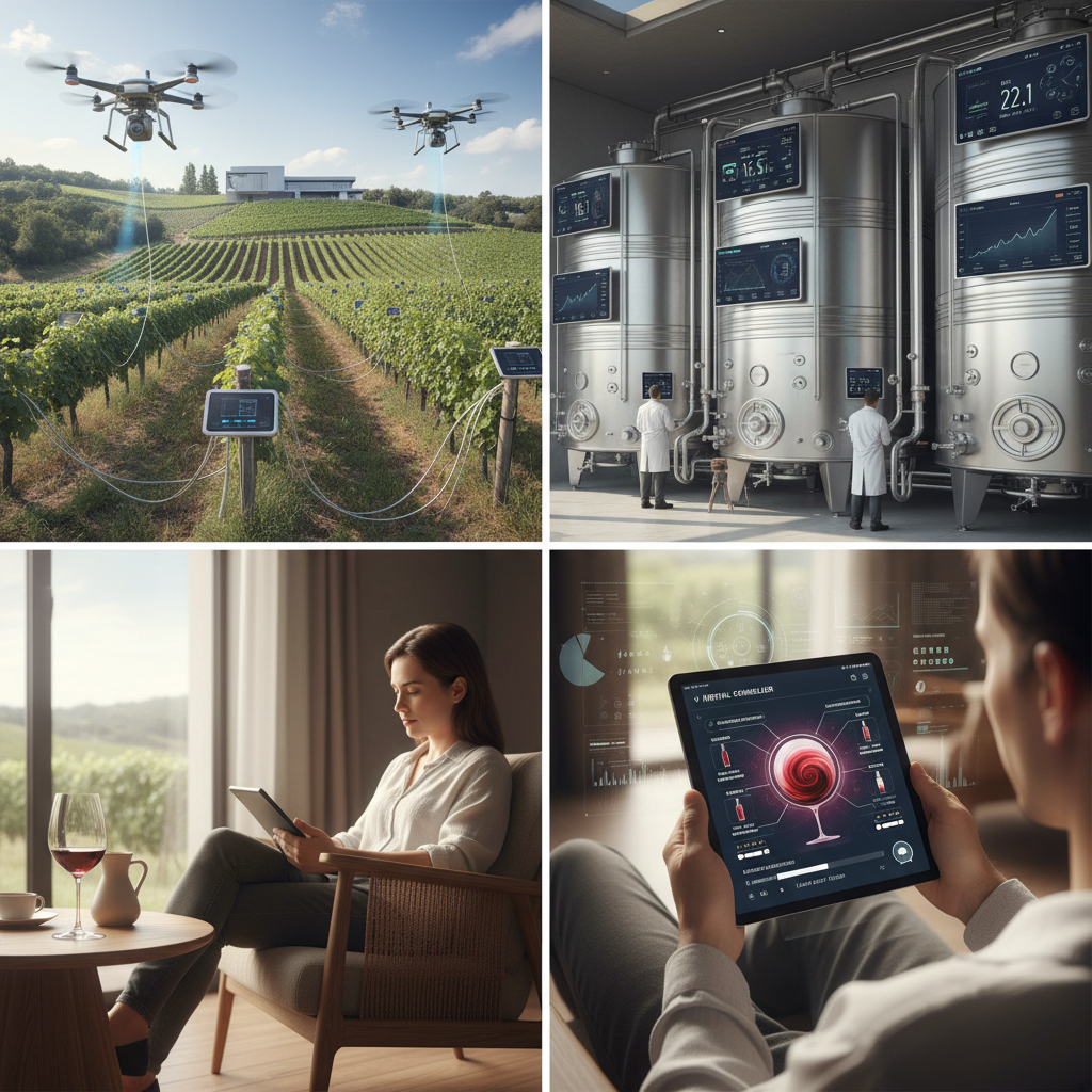 AI in Viticulture, Winemaking, and Wine Education: Transforming the Industry