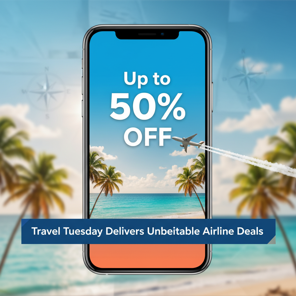 Travel Tuesday Airline Deals Slash Fares by 50% Amid Caribbean Safety Alerts