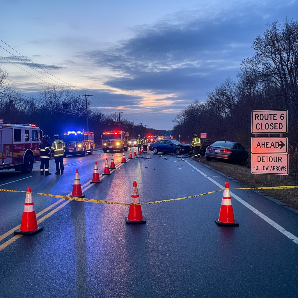 Two killed in crash on Route 6 in Dartmouth